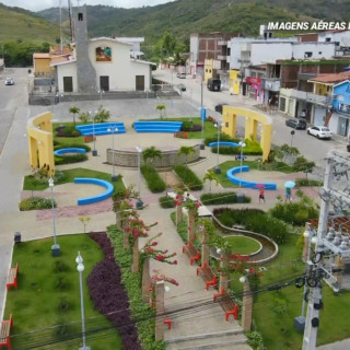 Cidade de Belém vista por cima.